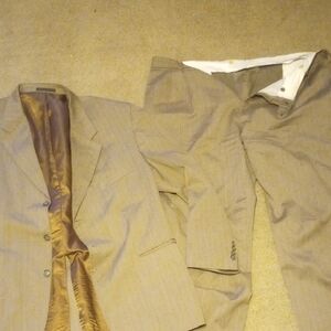 Men's Tan Suit